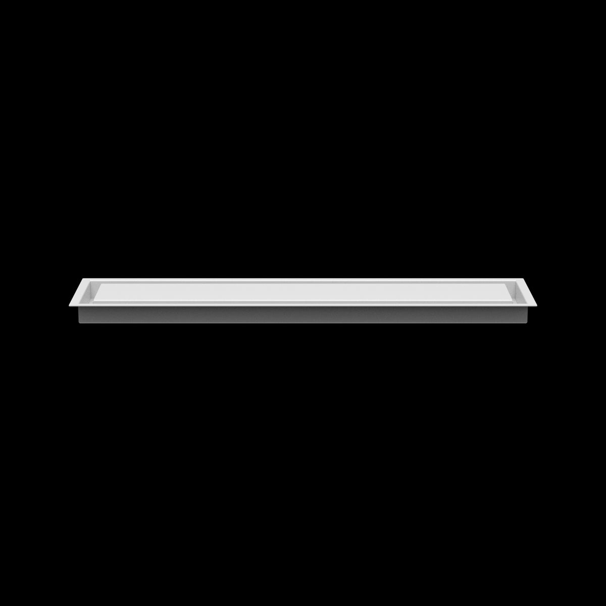 6x28 wall vent cover, side profile