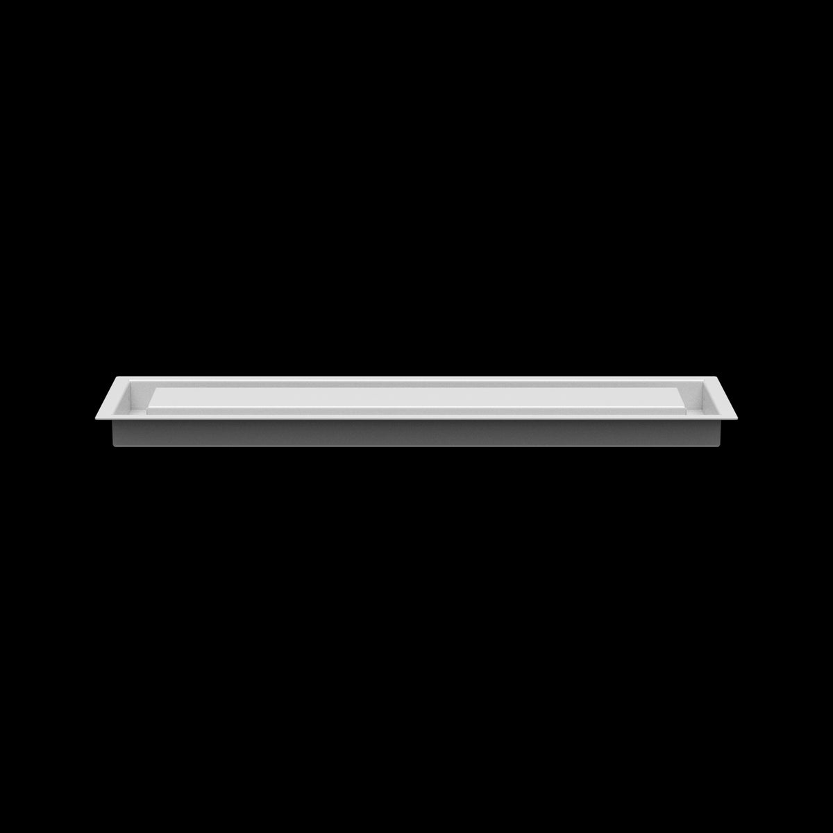 5x21 ceiling vent cover, side profile