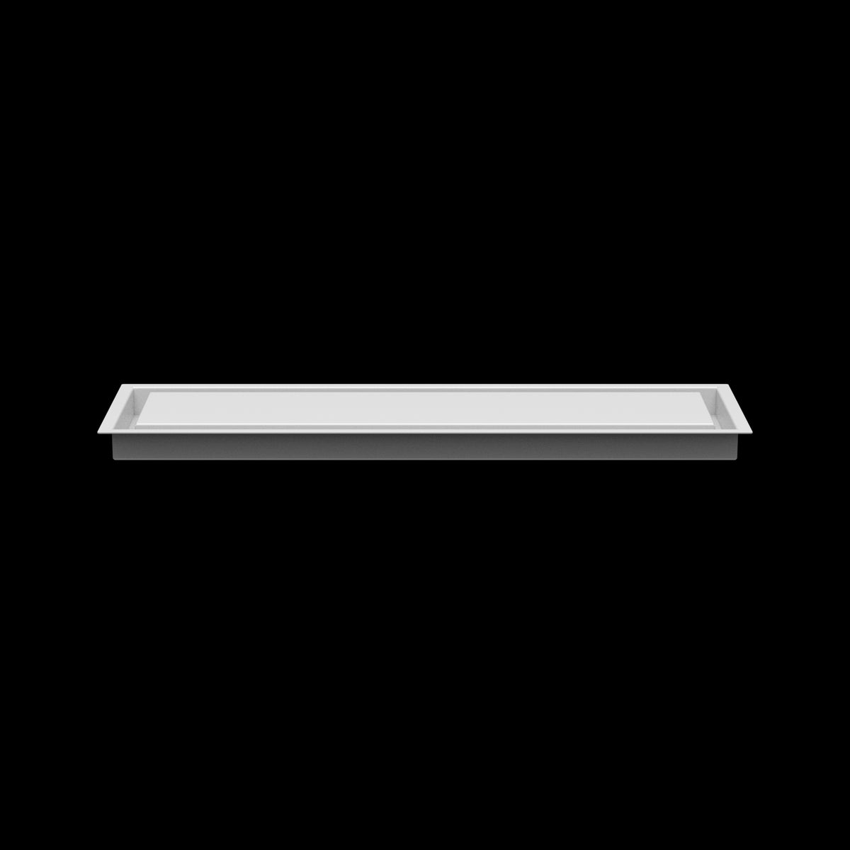 7x25 wall vent cover, side profile