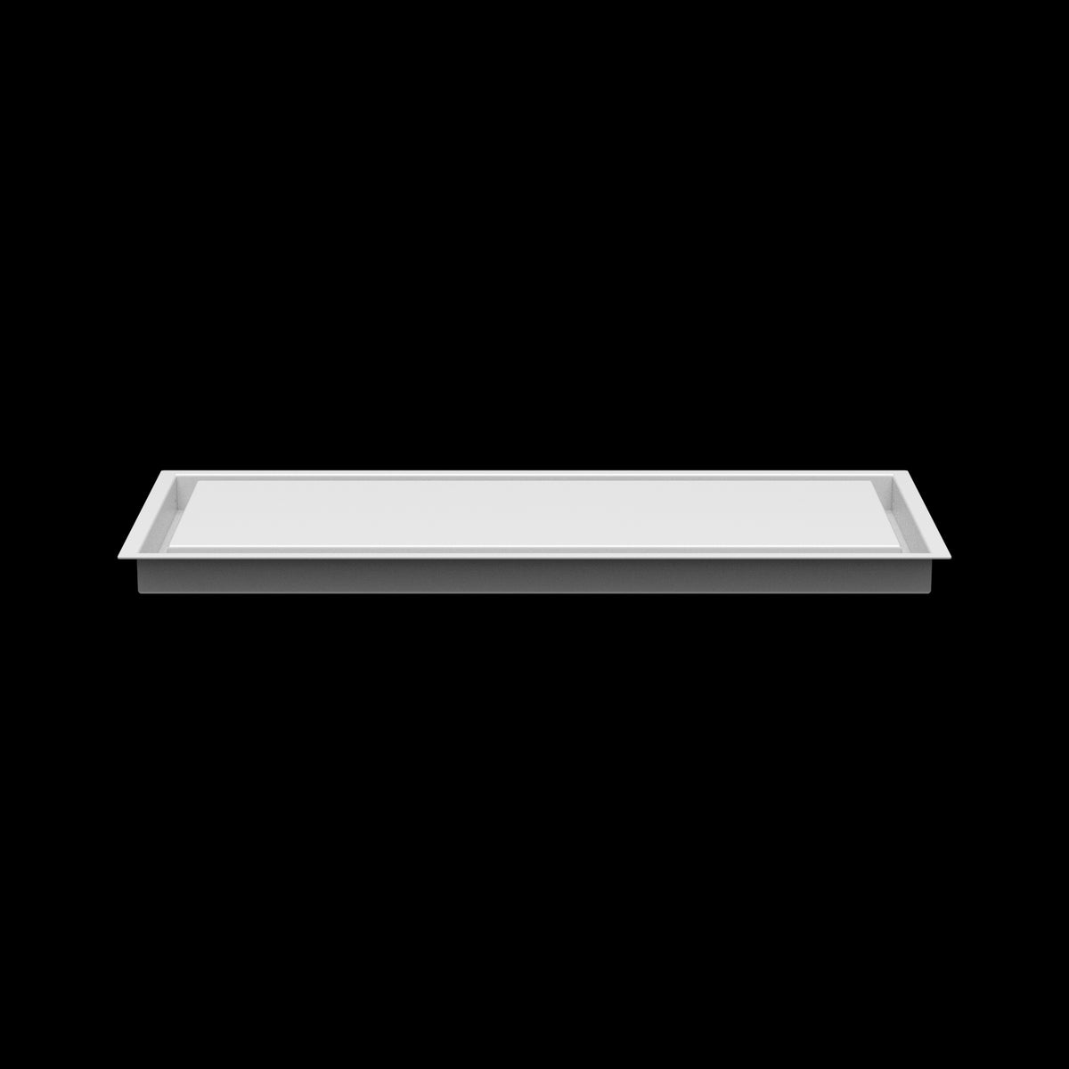 10x24 wall vent cover, side profile