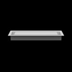 4x12 wall vent cover, side profile