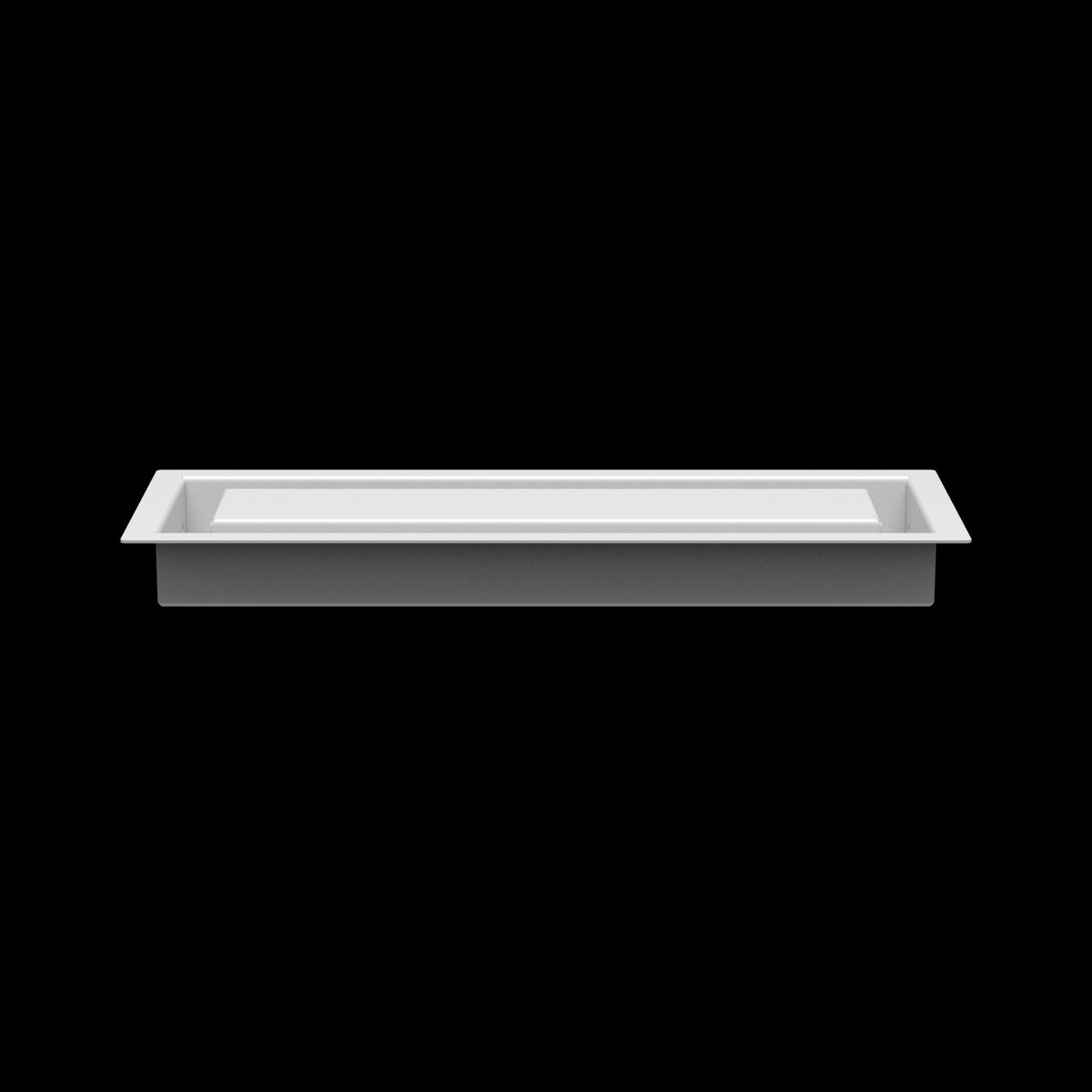 4x13 wall vent cover, side profile
