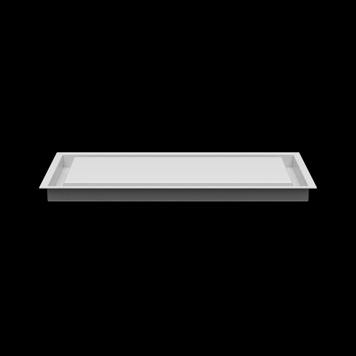 10x19 ceiling vent cover, side profile