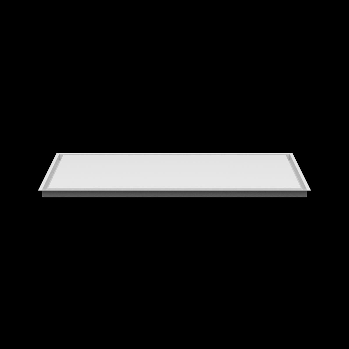 24x42 wall vent cover, side profile
