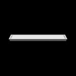 10x34 wall vent cover, side profile