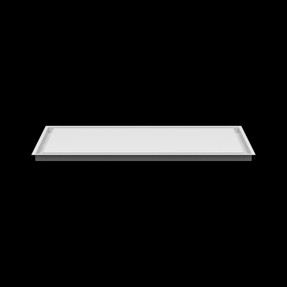 18x34 ceiling vent cover, side profile