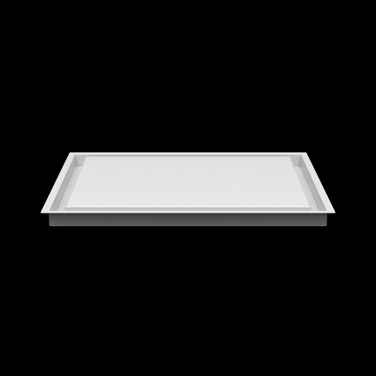18x20 ceiling vent cover, side profile