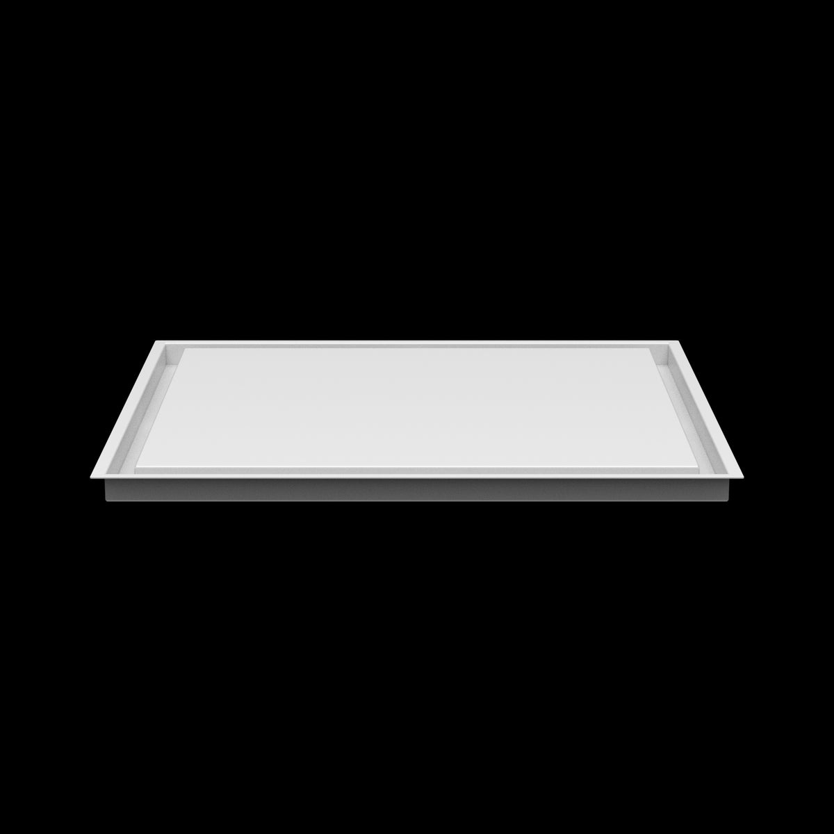 23x25 ceiling vent cover, side profile
