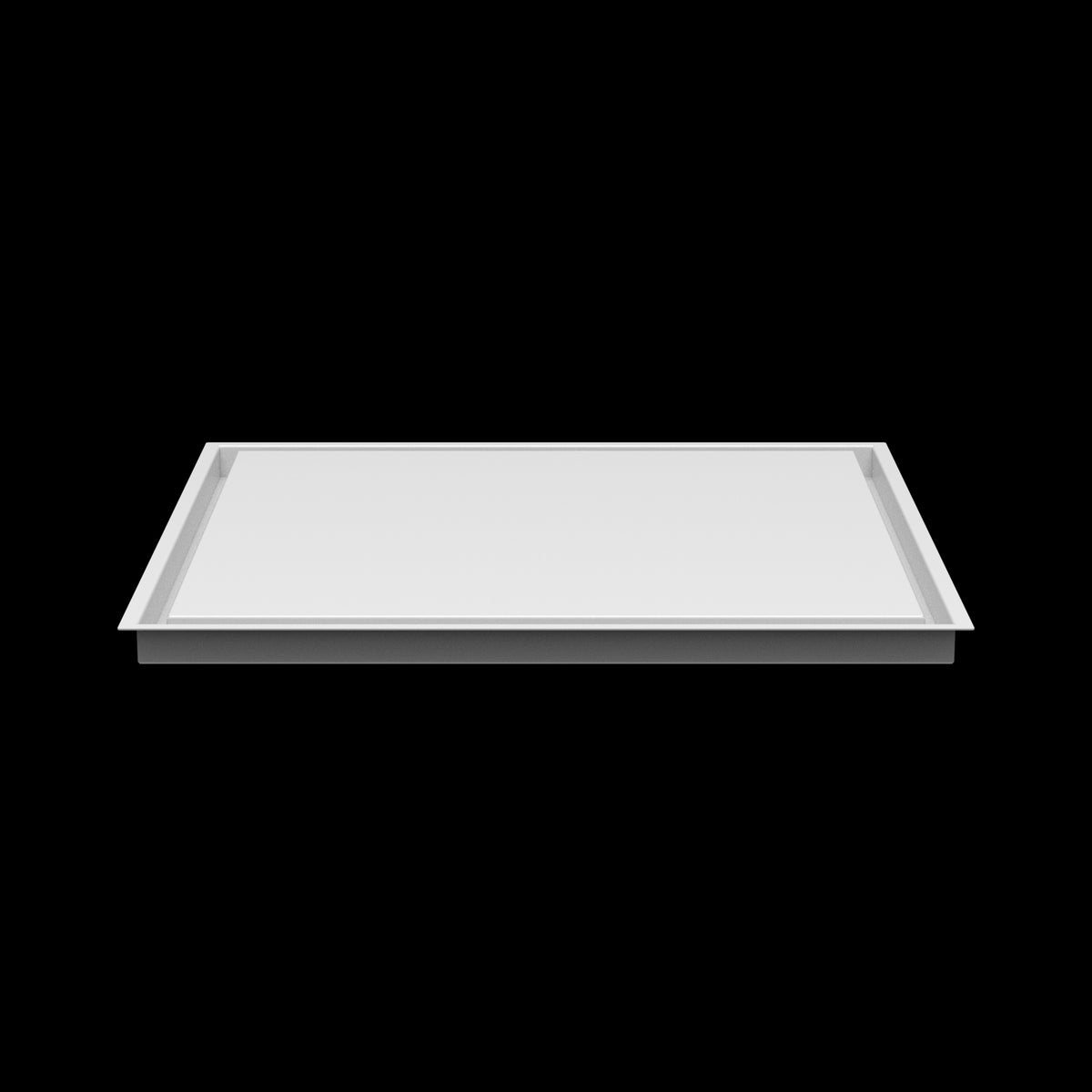24x25 wall vent cover, side profile