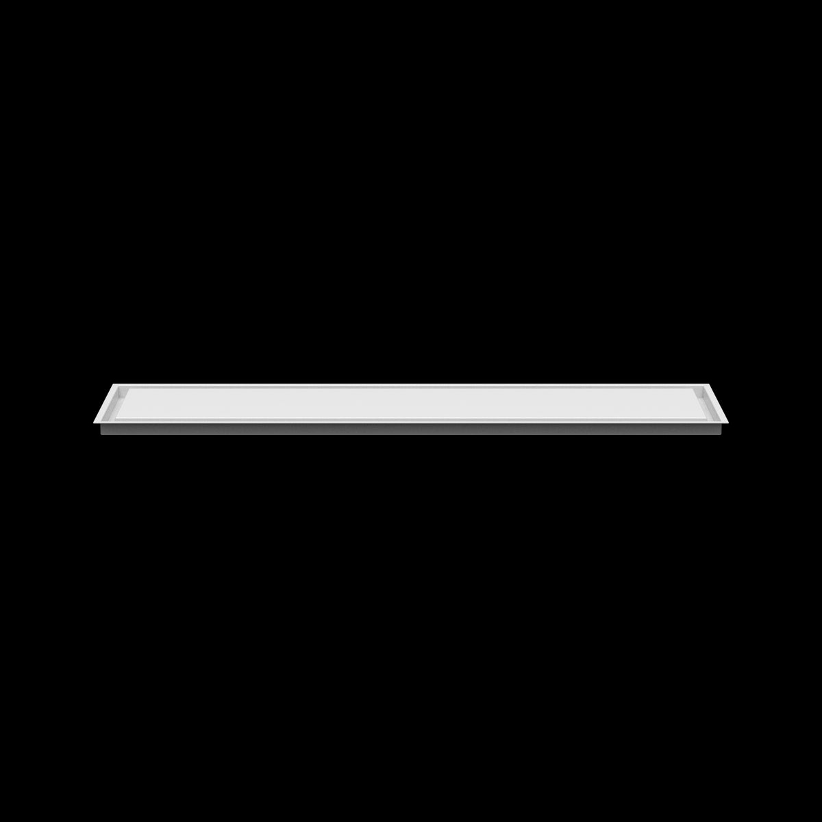 12x51 ceiling vent cover, side profile