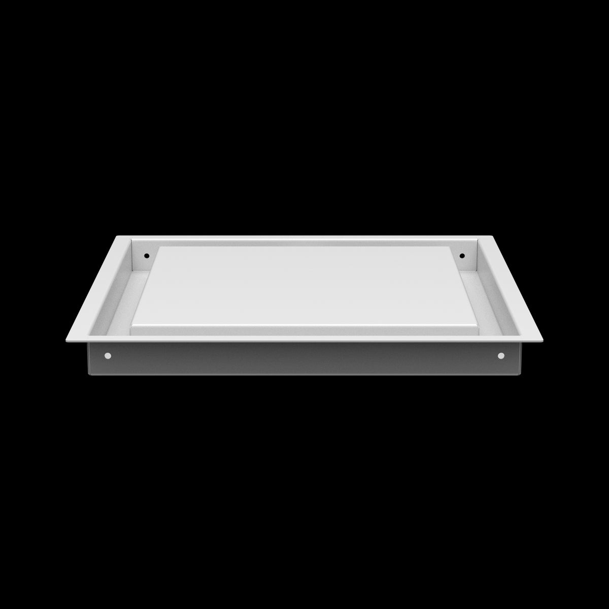 12x12 ceiling vent cover, side profile