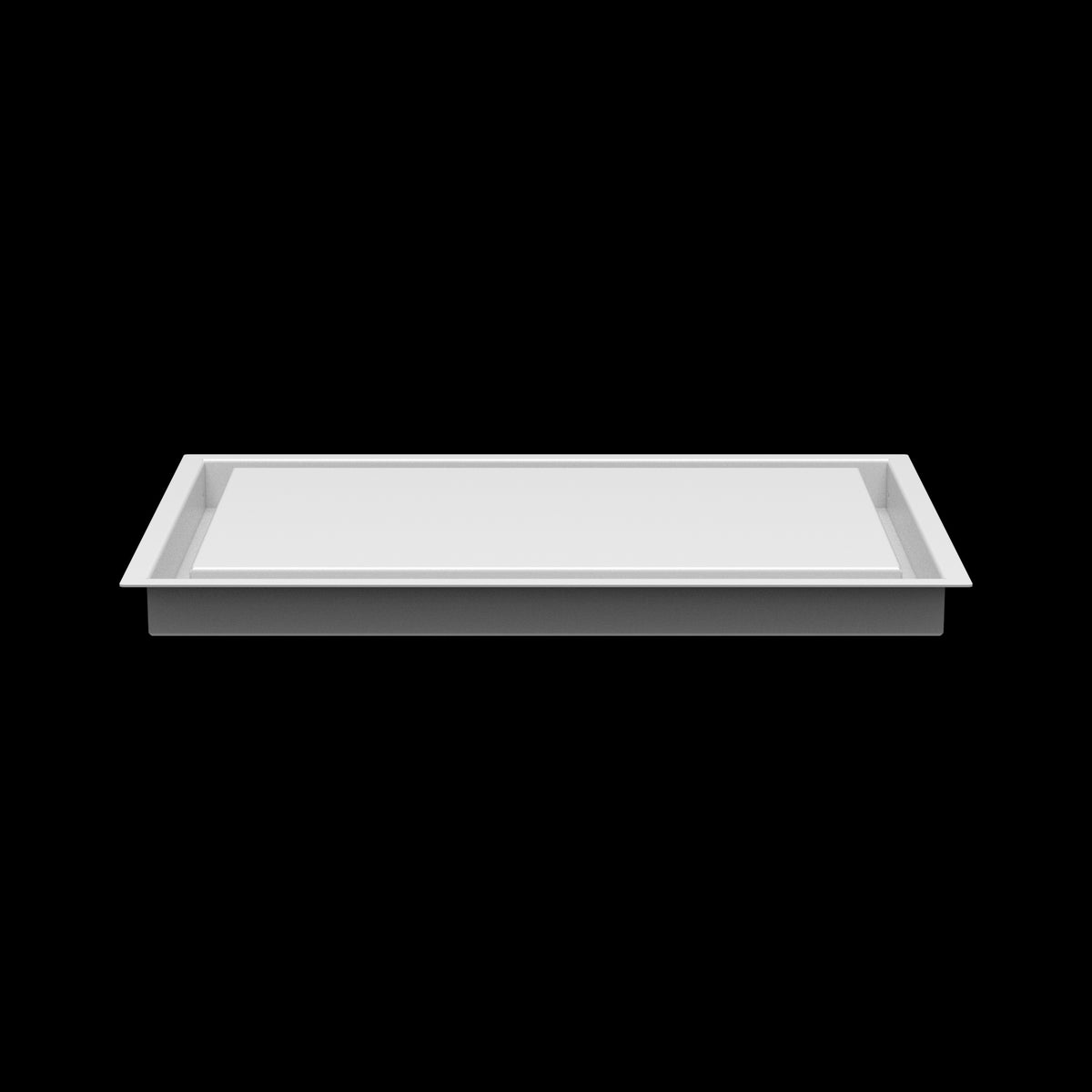 11x17 wall vent cover, side profile