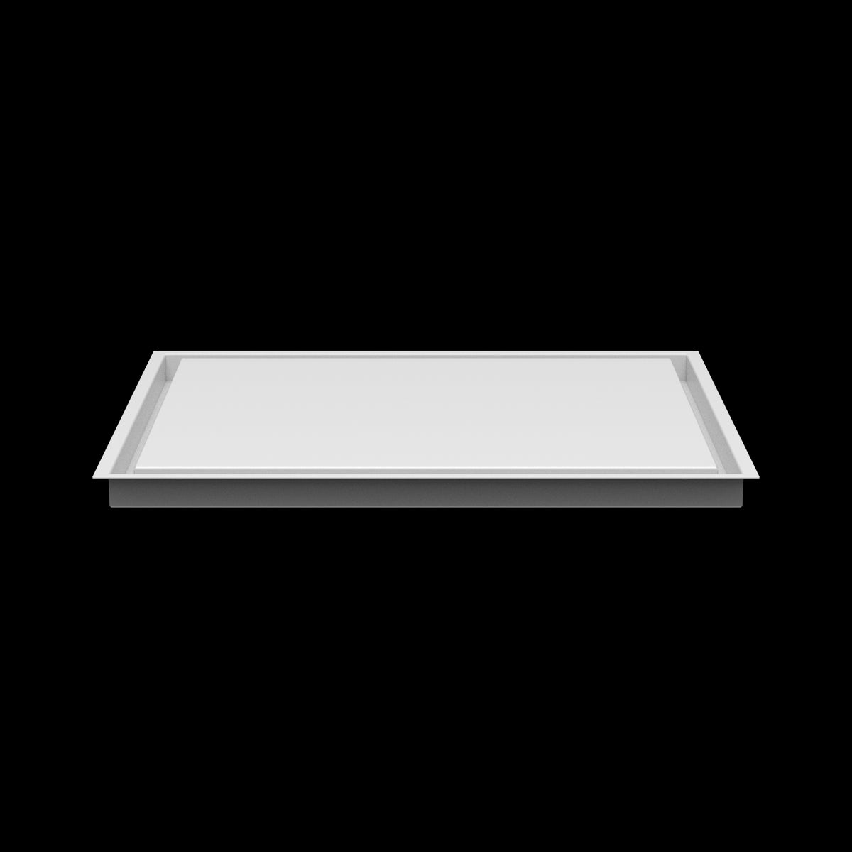 19x23 wall vent cover, side profile