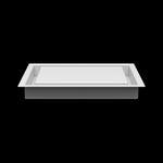 8x10 wall vent cover, side profile