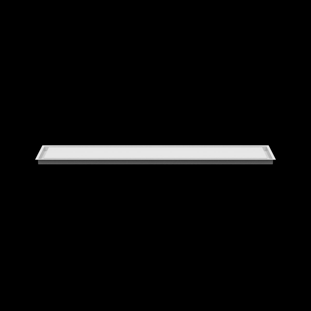 11x49 ceiling vent cover, side profile