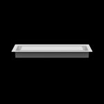 4x12 ceiling vent cover, side profile