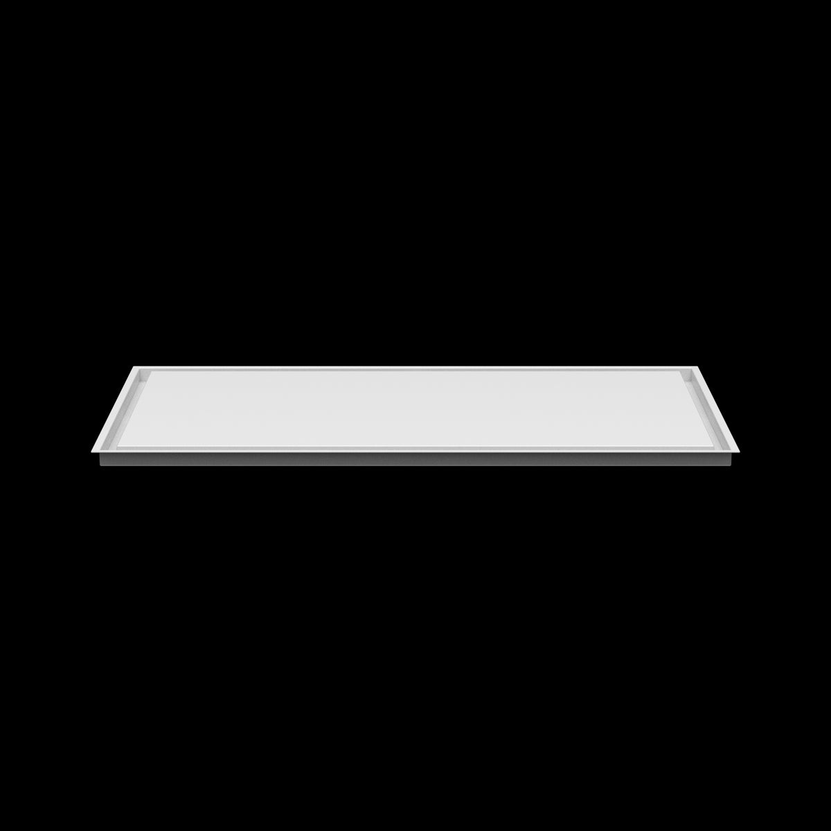 24x44 ceiling vent cover, side profile