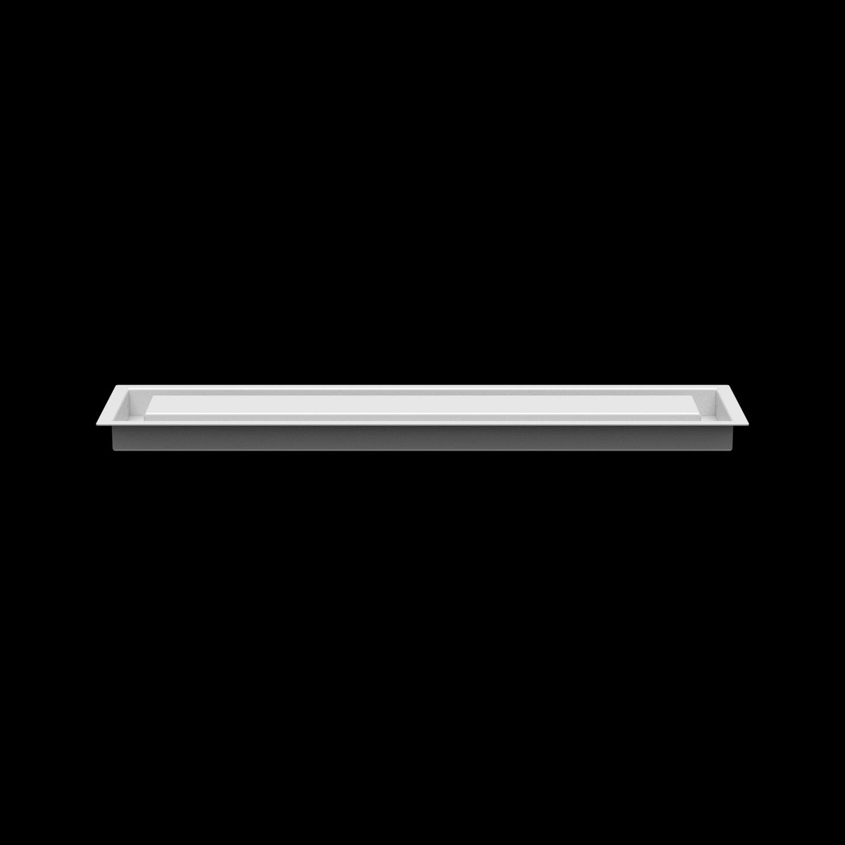 5x23 ceiling vent cover, side profile