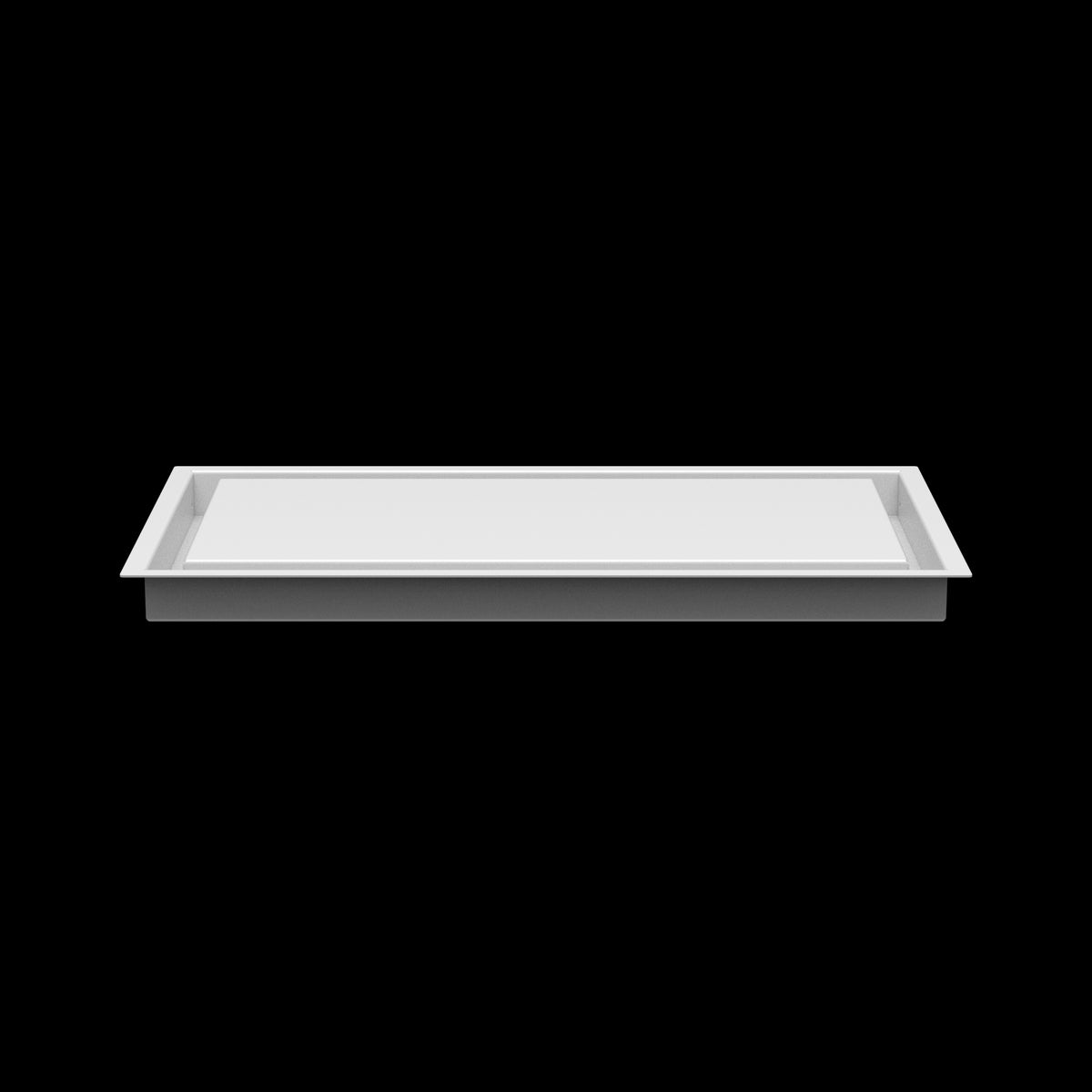 10x19 wall vent cover, side profile