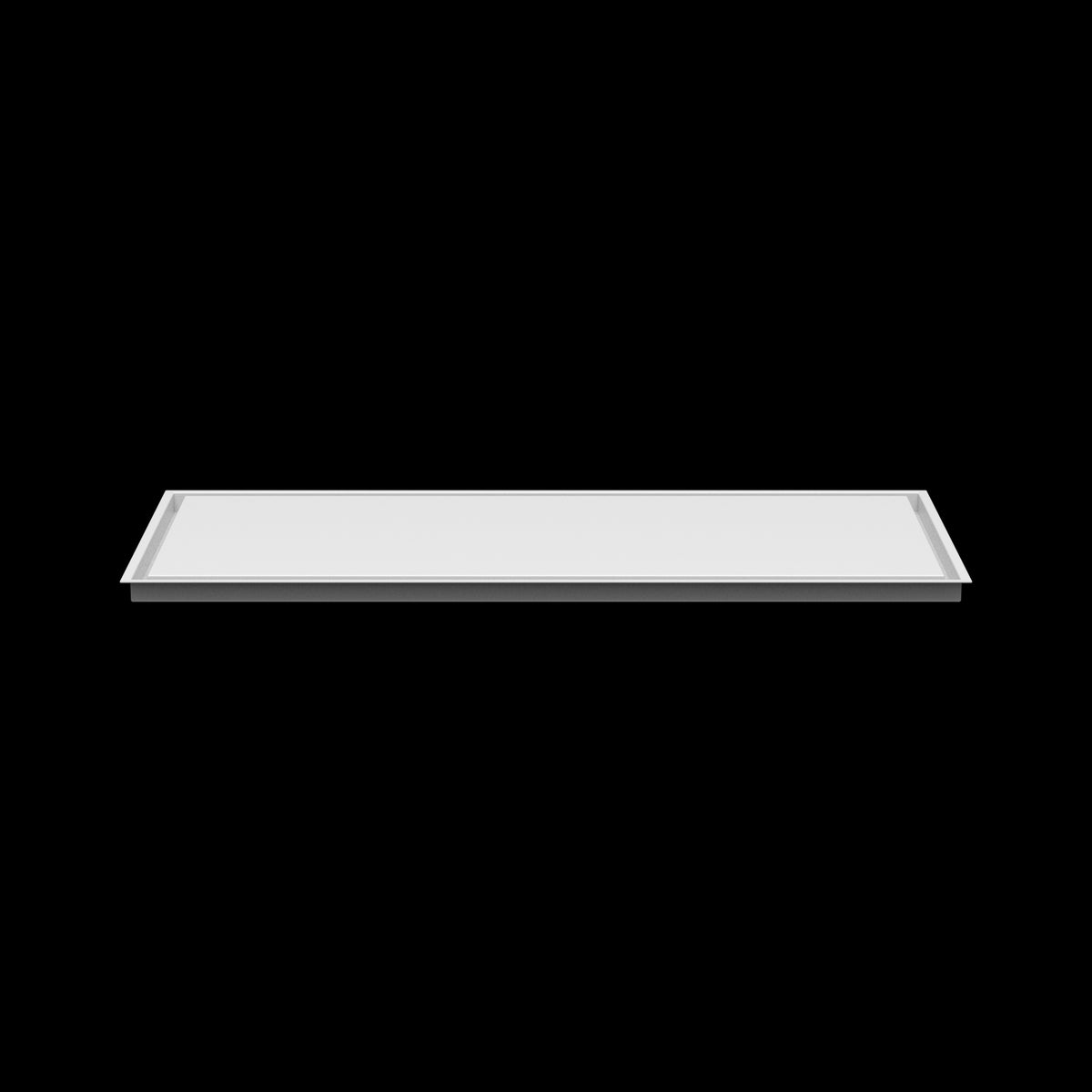 20x46 wall vent cover, side profile