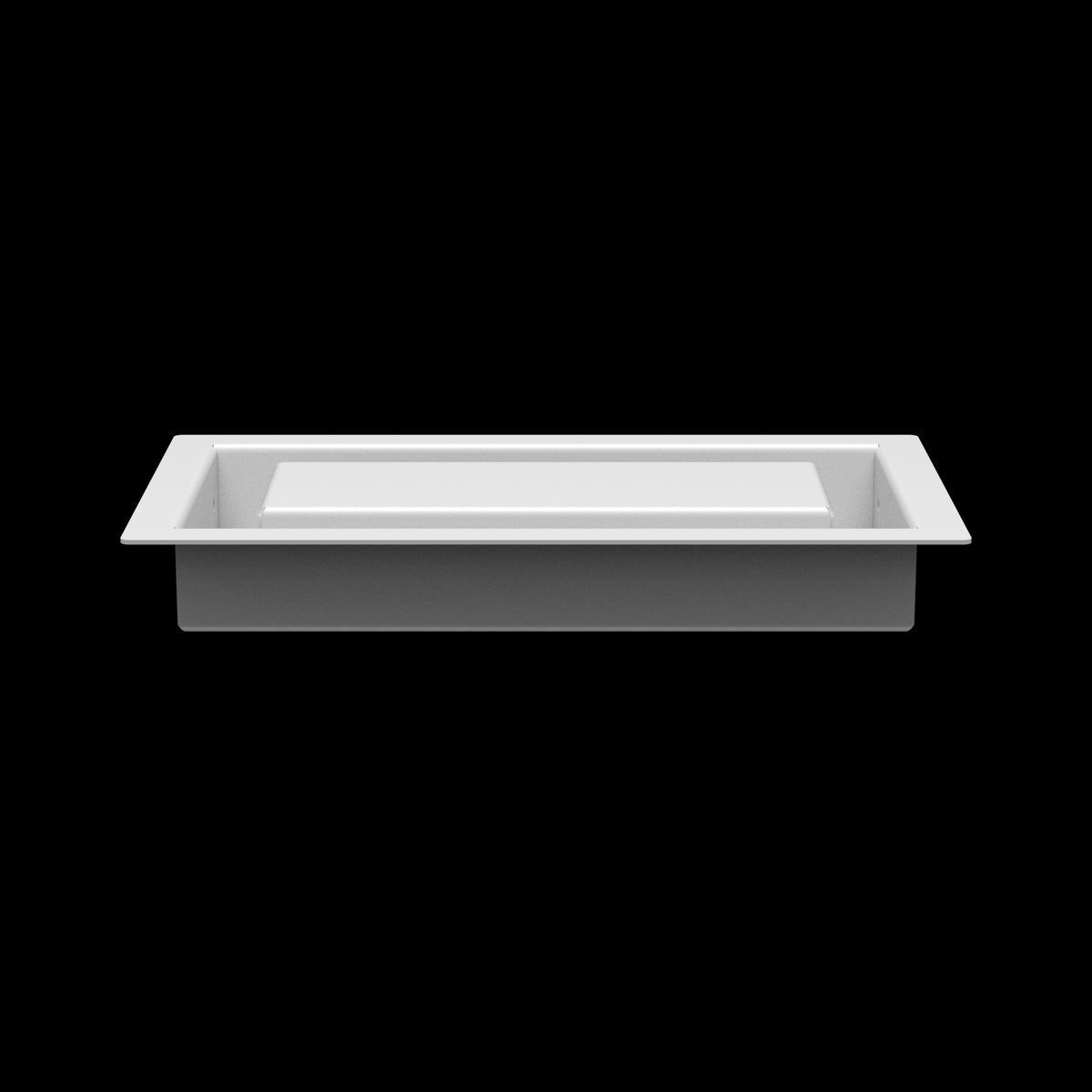 4x8 ceiling vent cover, side profile