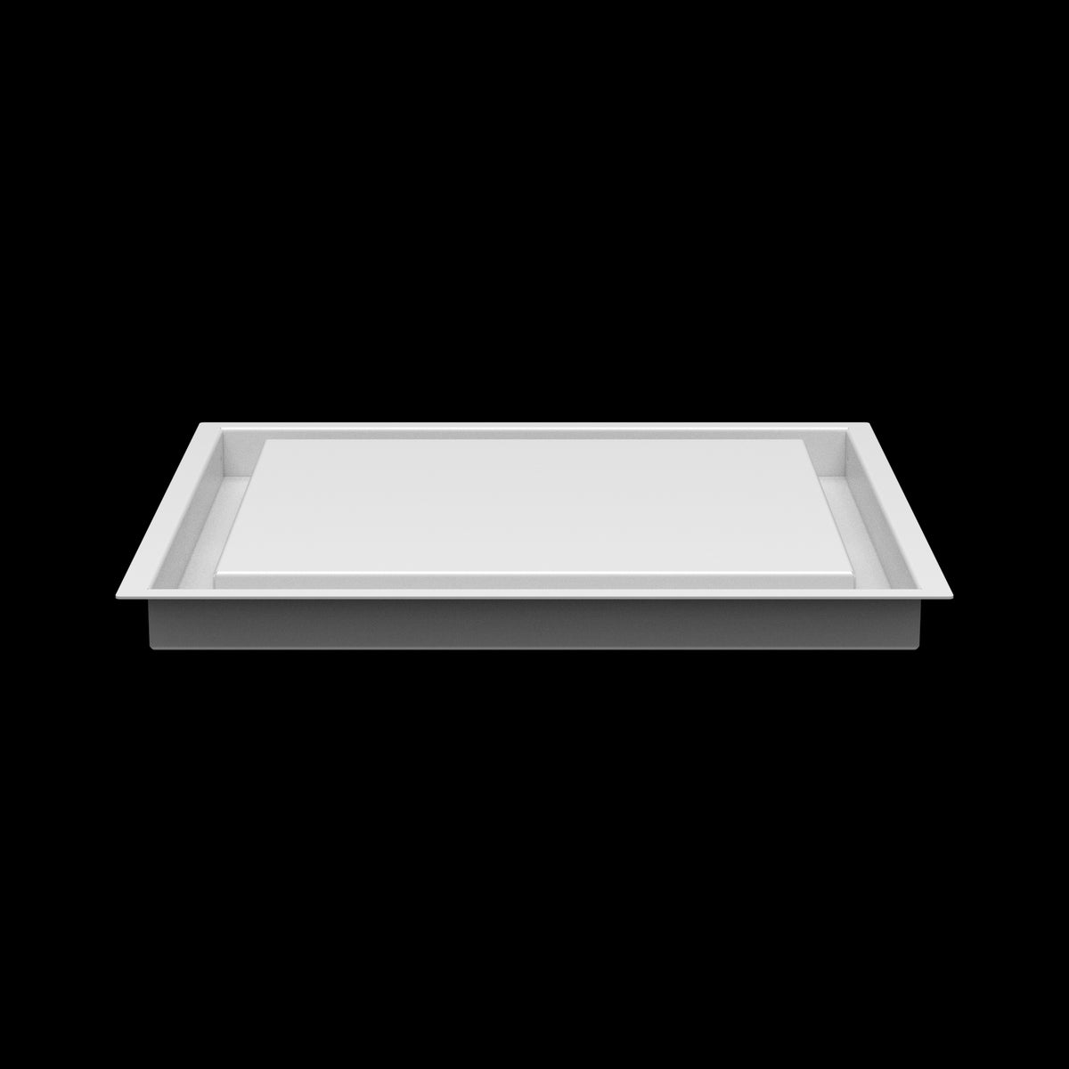 13x14 ceiling vent cover, side profile