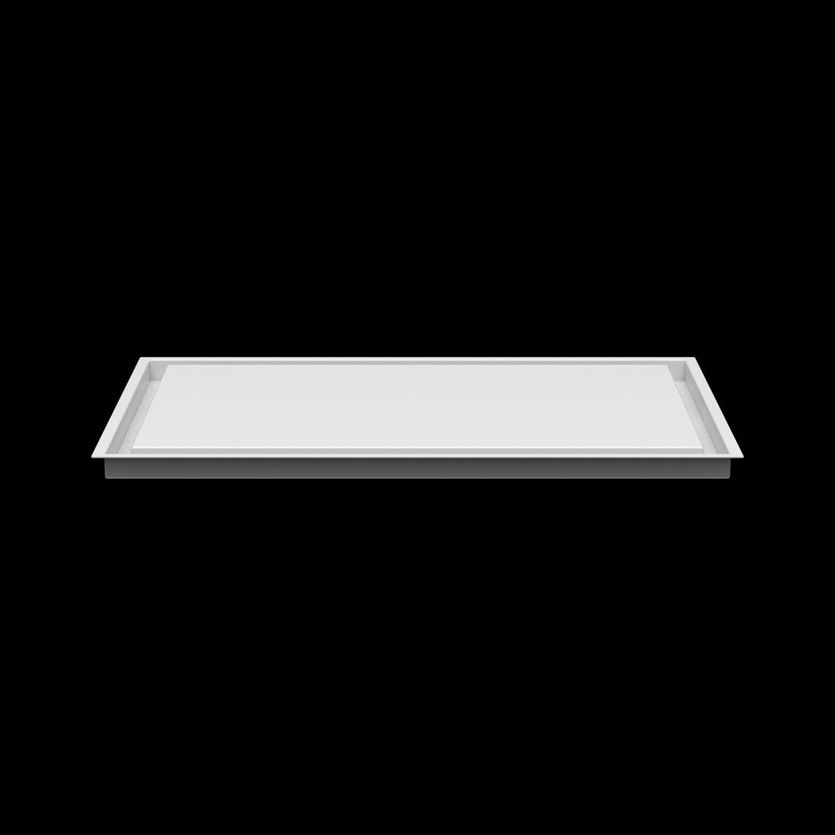 18x28 ceiling vent cover, side profile