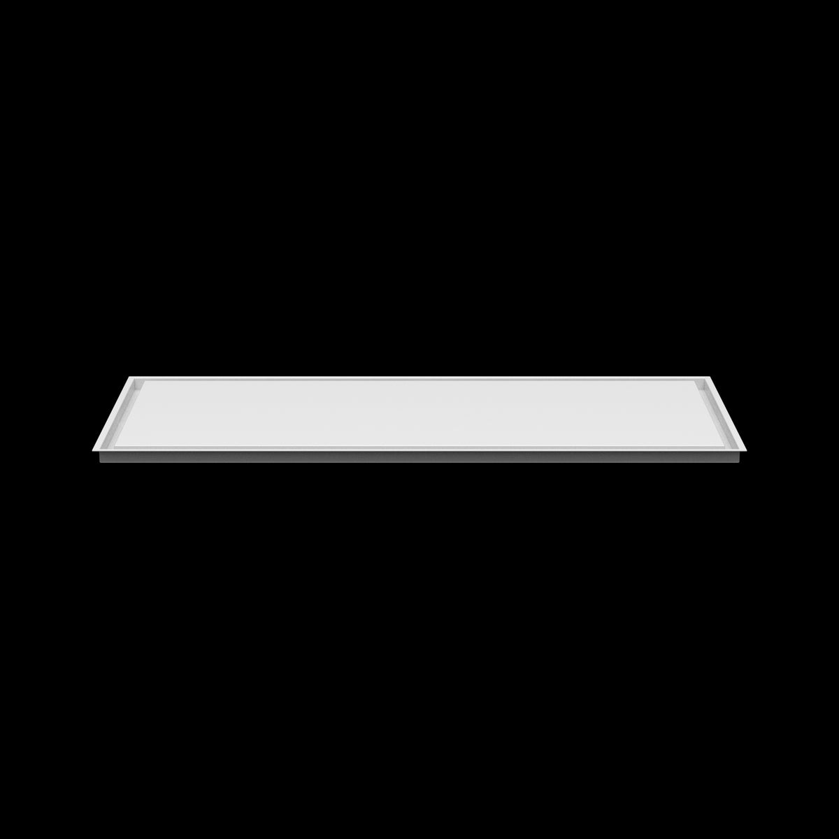 24x52 ceiling vent cover, side profile
