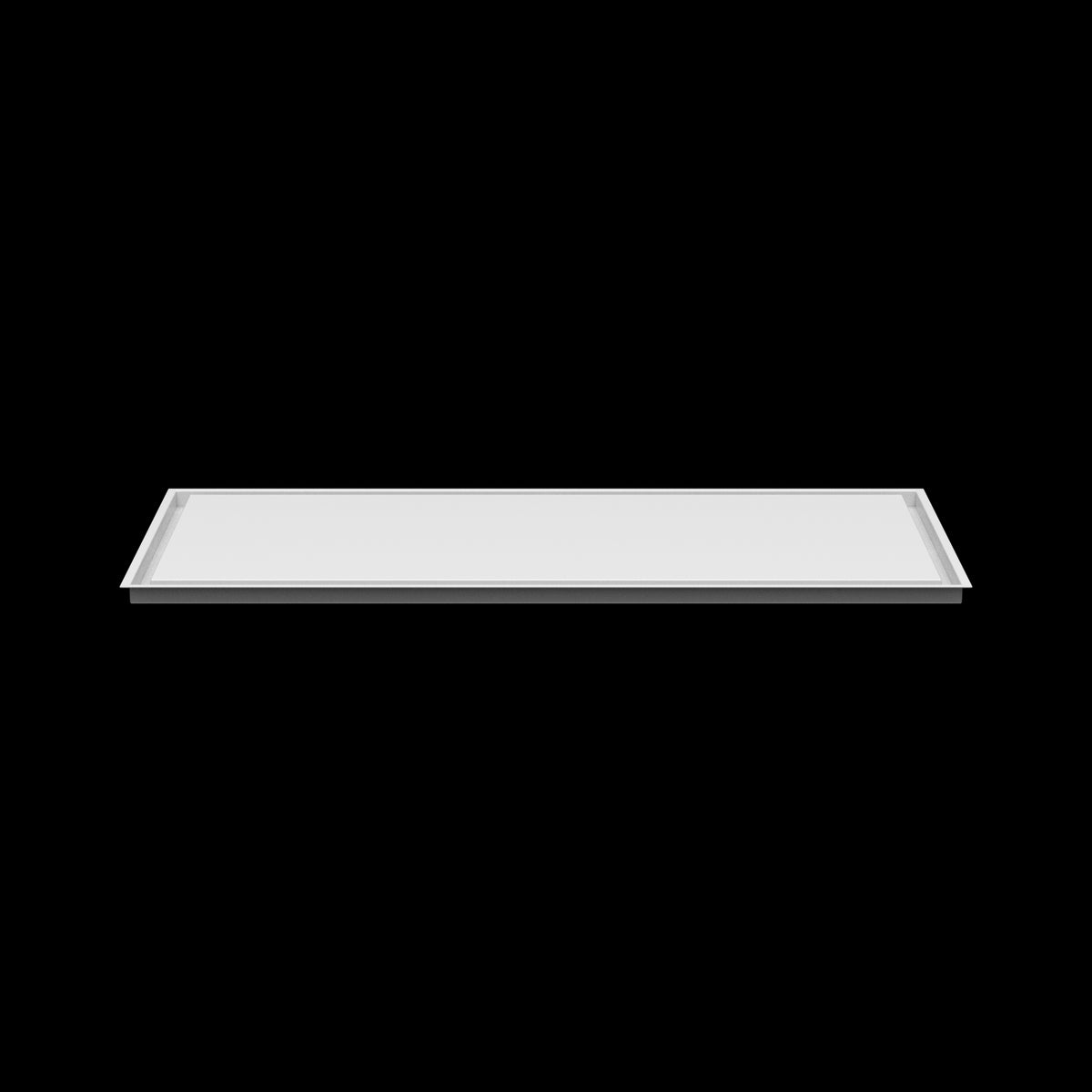 23x49 ceiling vent cover, side profile