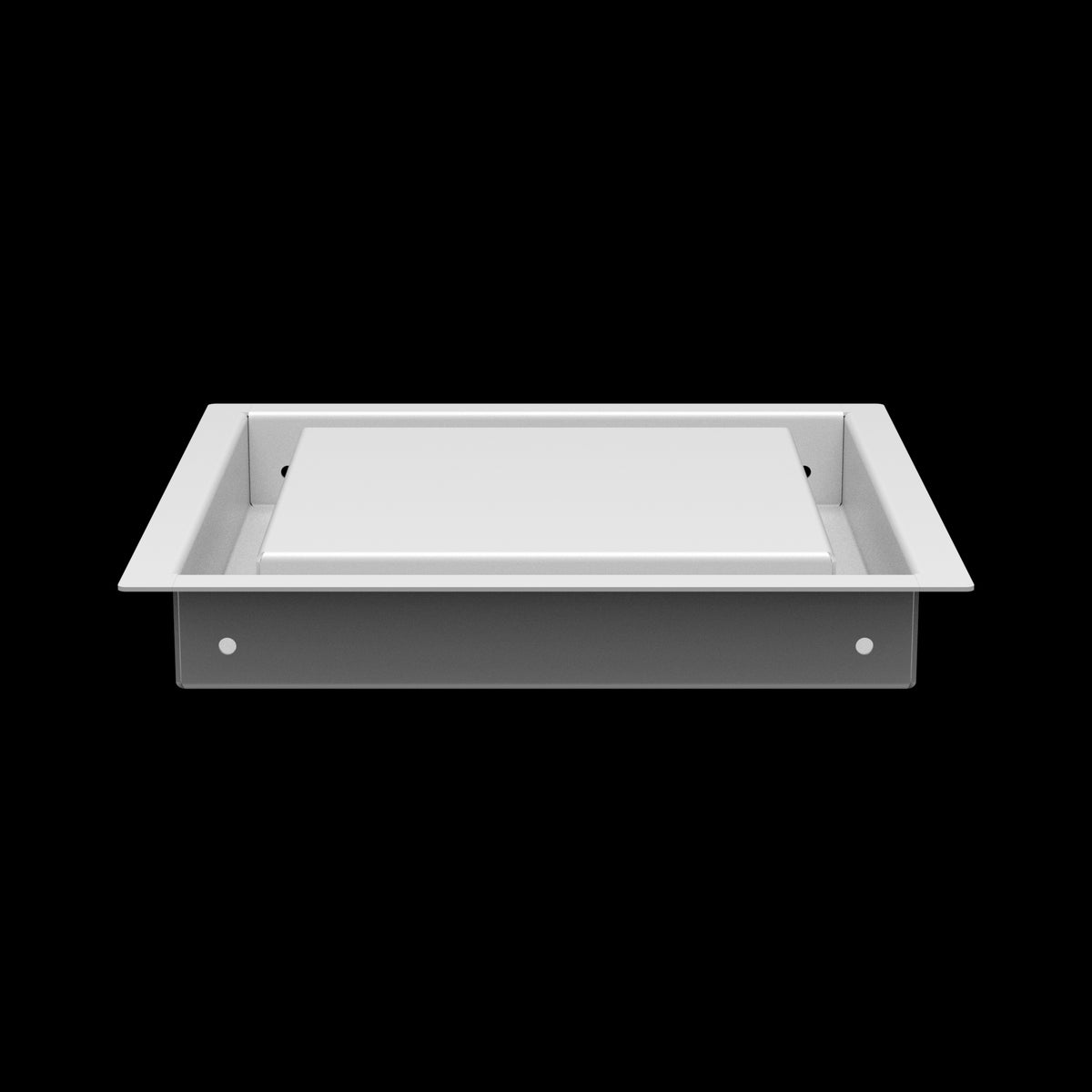 8x8 wall vent cover, side profile