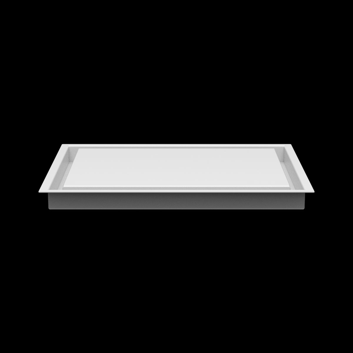 12x16 wall vent cover, side profile