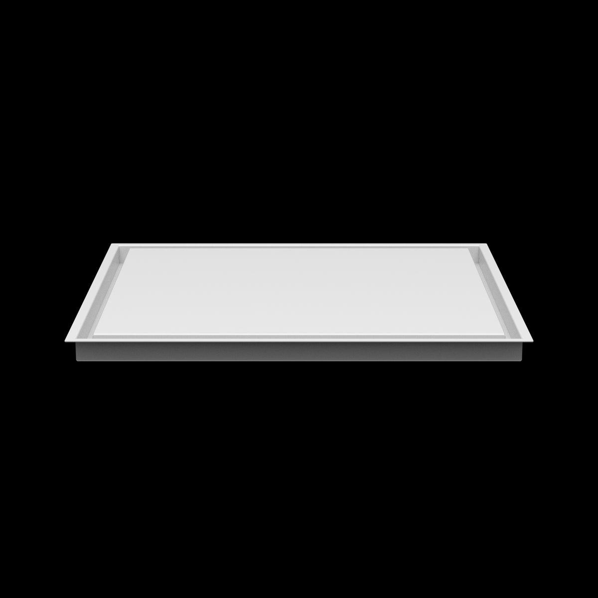 22x24 wall vent cover, side profile