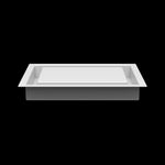7x9 wall vent cover, side profile