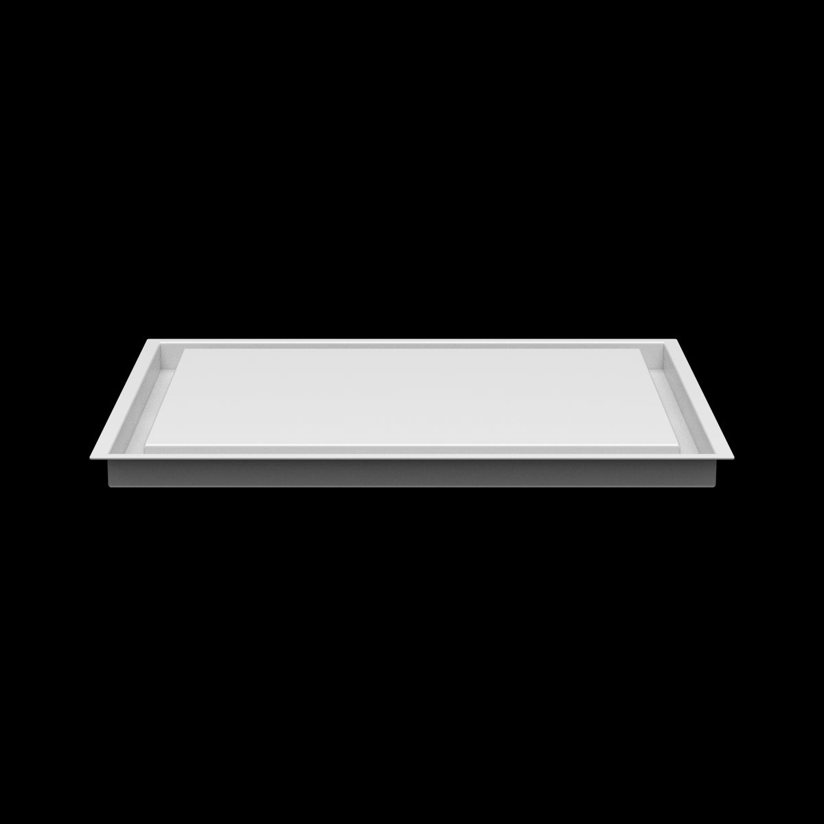 16x20 ceiling vent cover, side profile