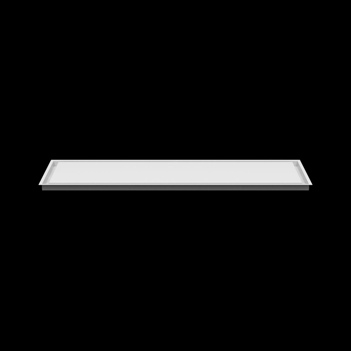 17x47 ceiling vent cover, side profile