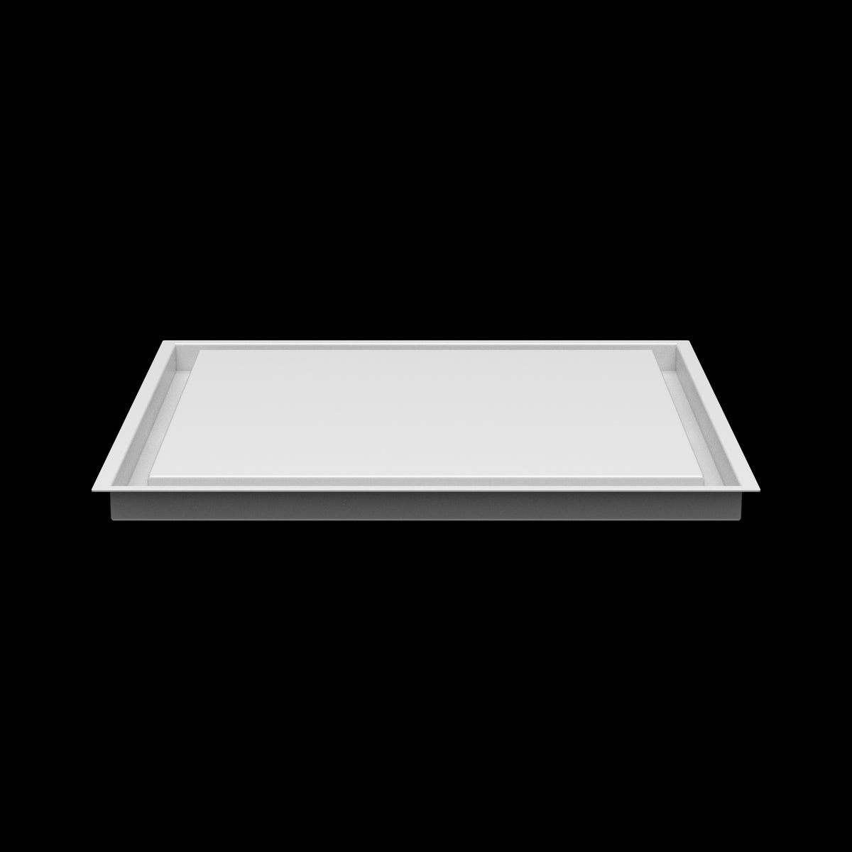 20x20 ceiling vent cover, side profile