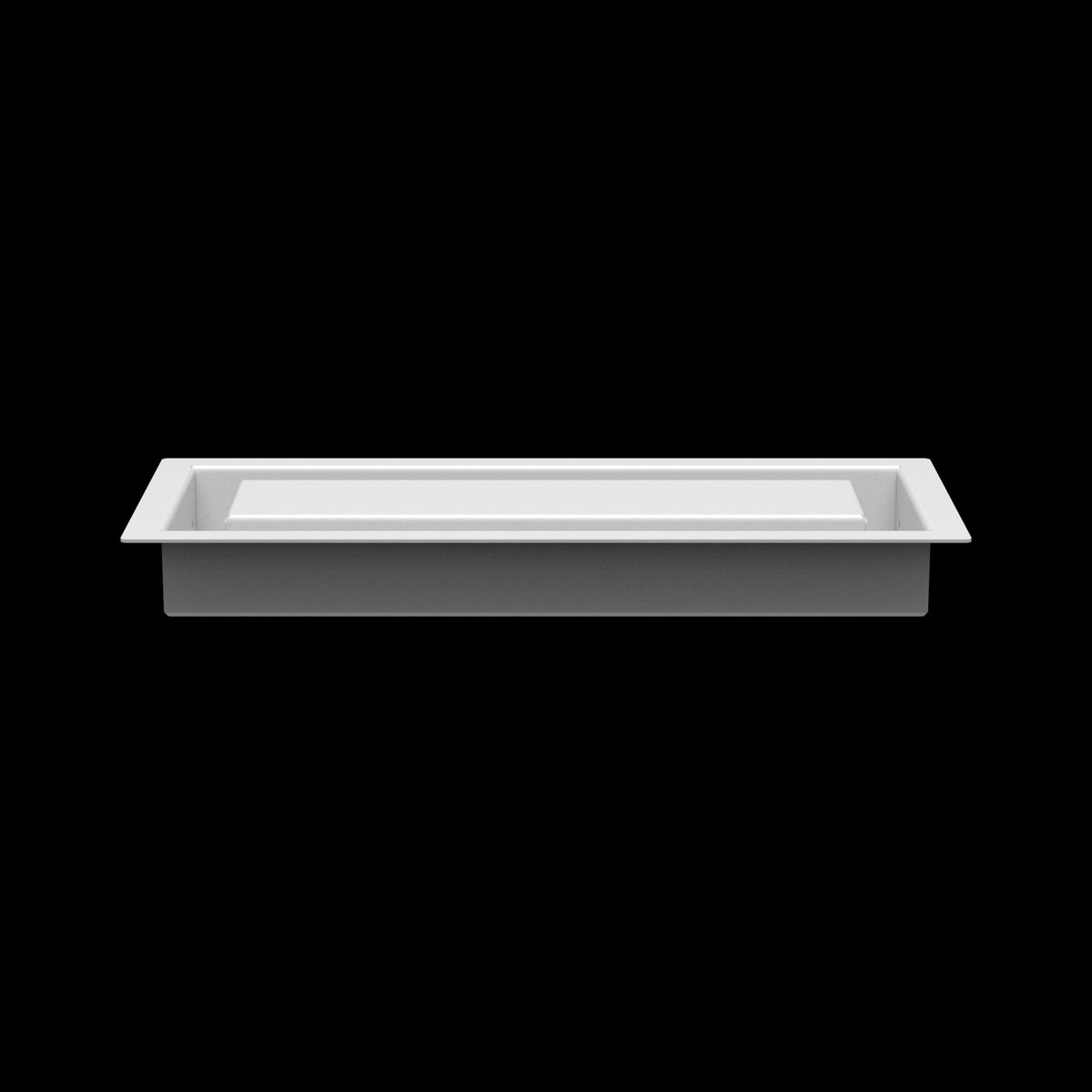 4x11 wall vent cover, side profile