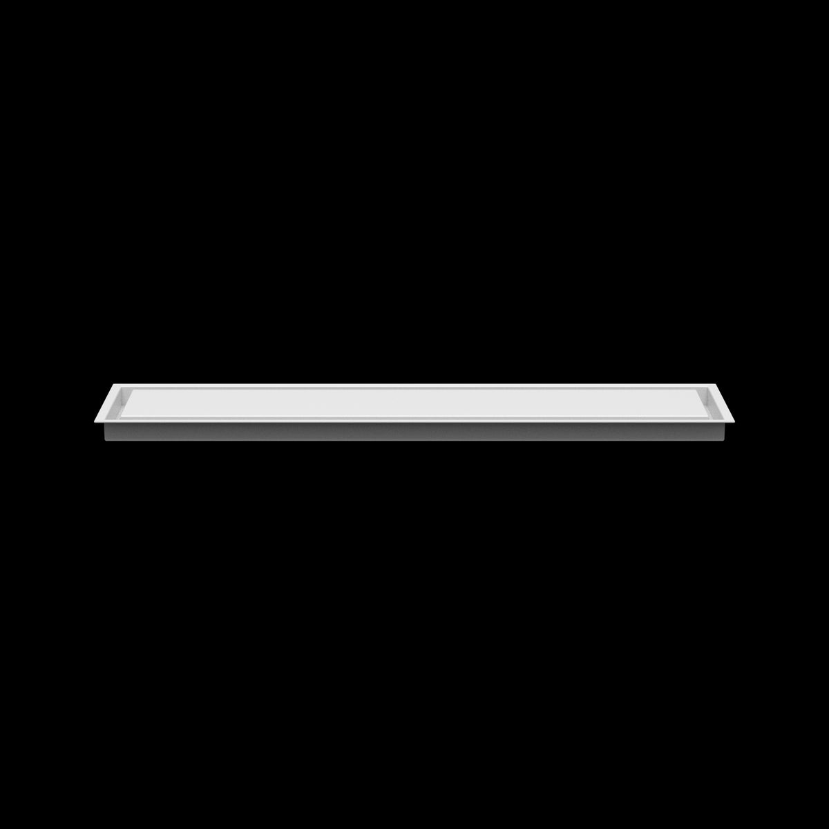 8x36 wall vent cover, side profile