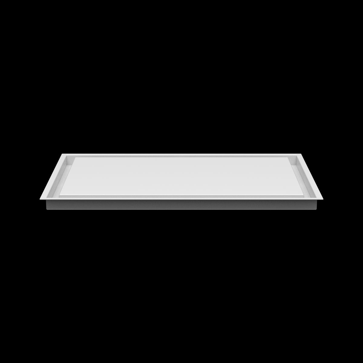 17x25 ceiling vent cover, side profile