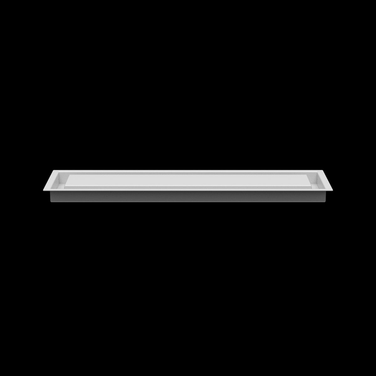 6x23 ceiling vent cover, side profile