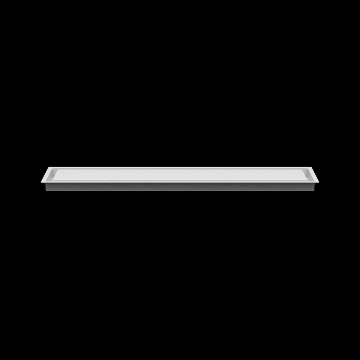 7x34 wall vent cover, side profile