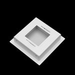 5x5 wall vent cover, back view