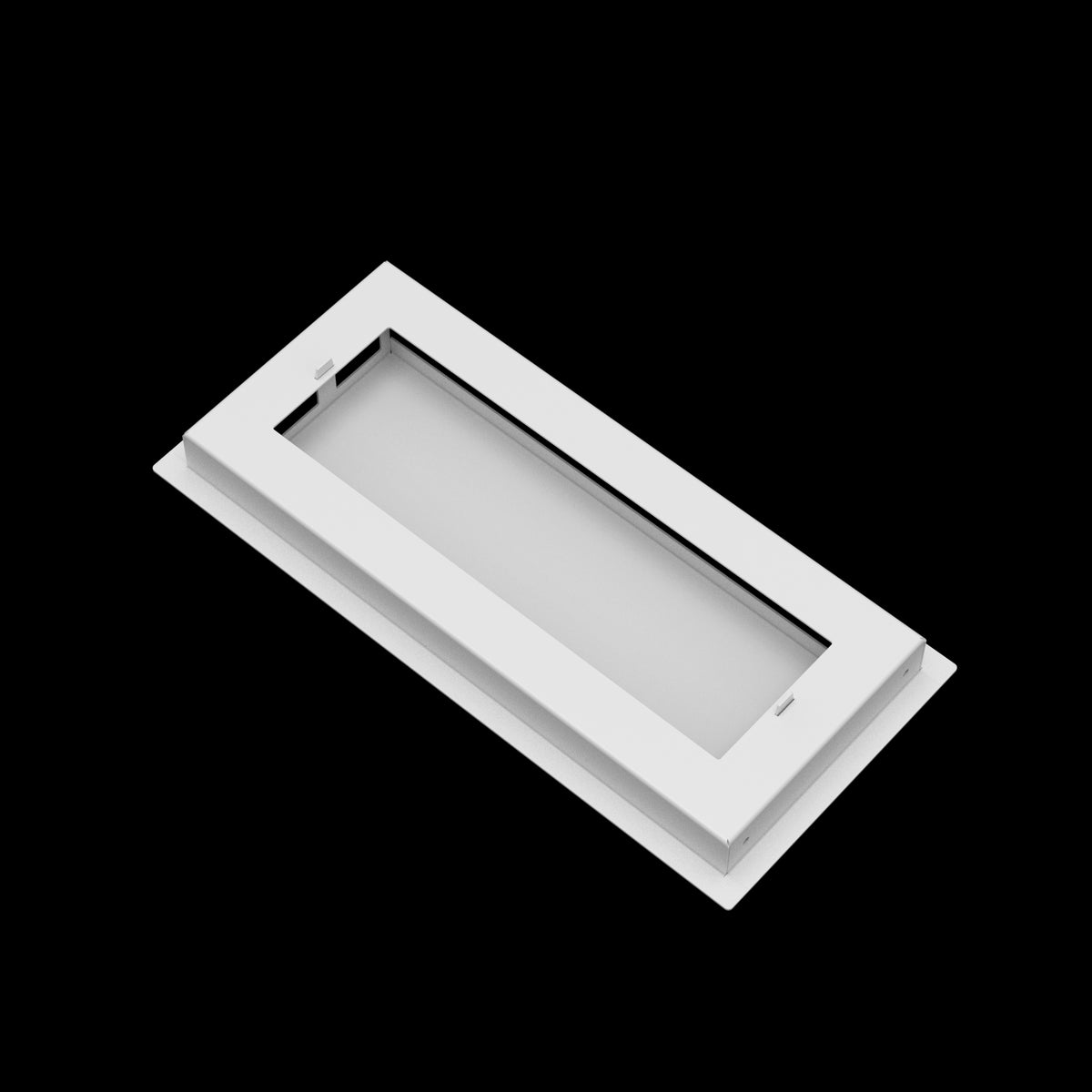 6x14 ceiling vent cover, back view