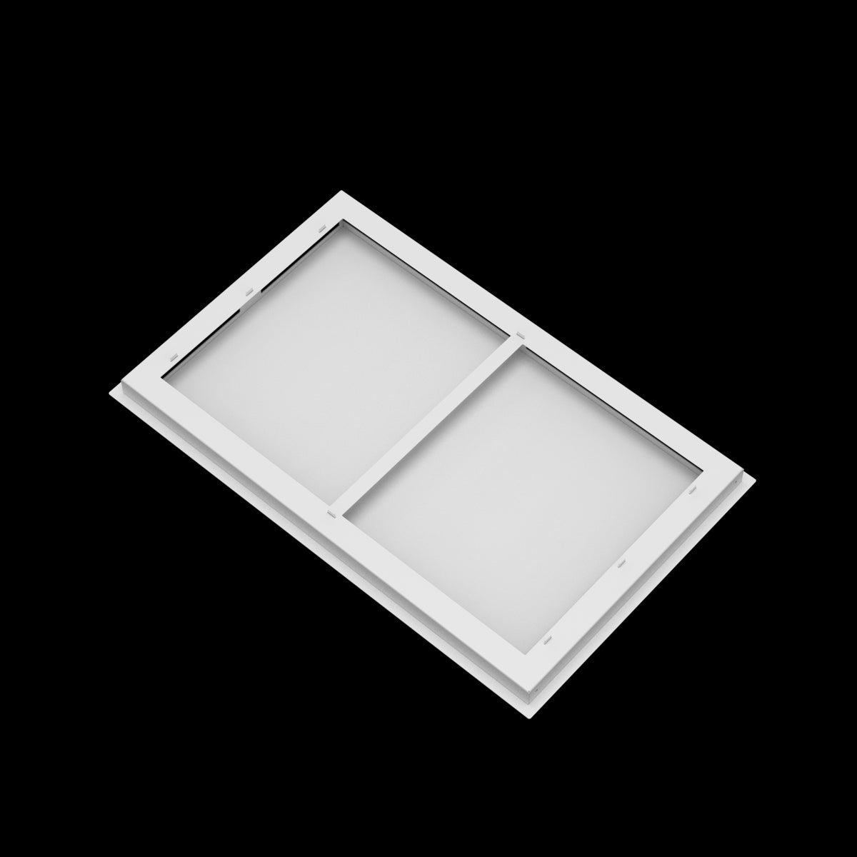 16x26 ceiling vent cover, back view