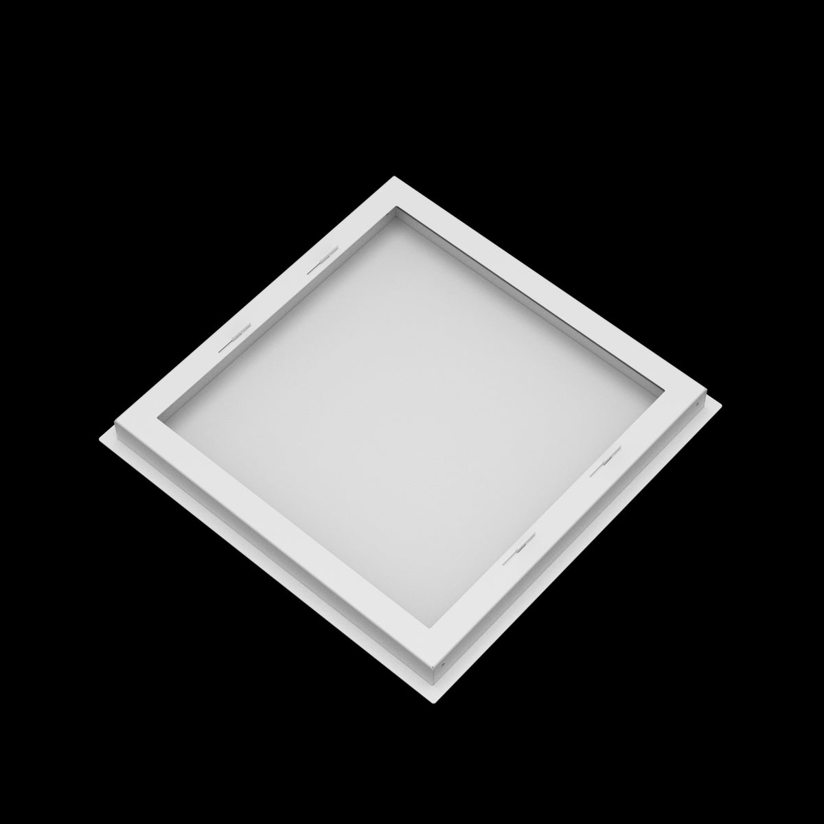 16x16 wall vent cover, back view