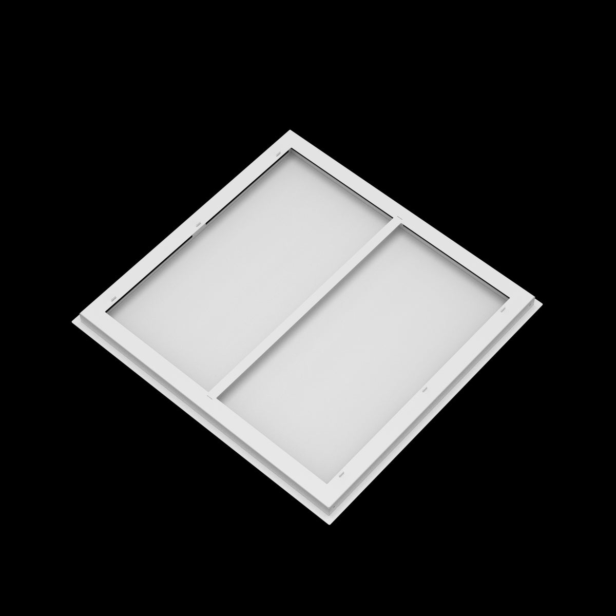24x25 ceiling vent cover, back view