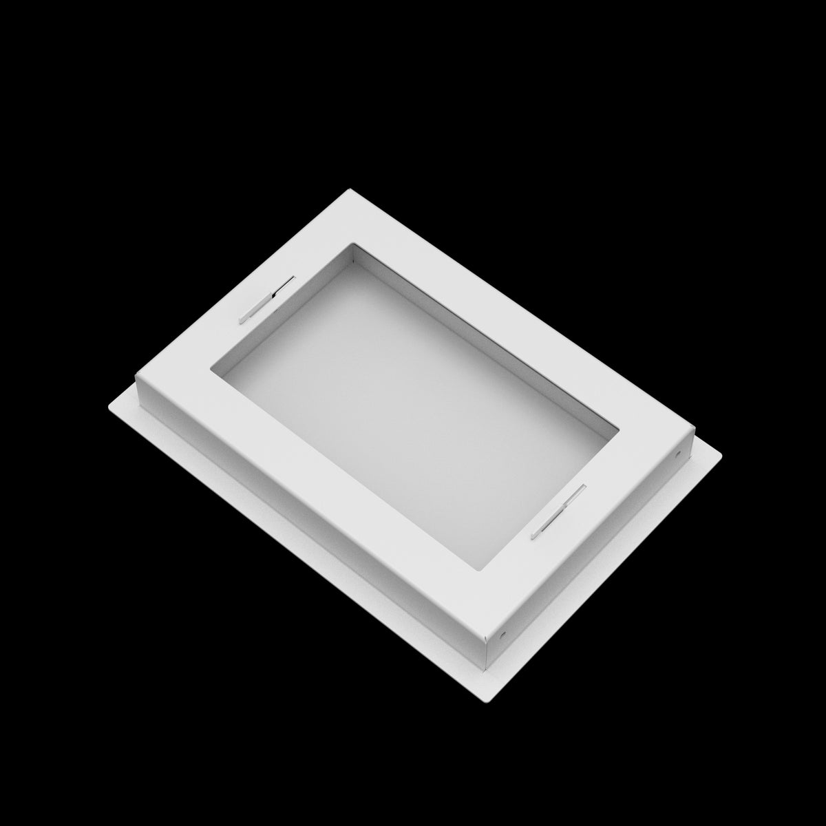 7x10 wall vent cover, back view