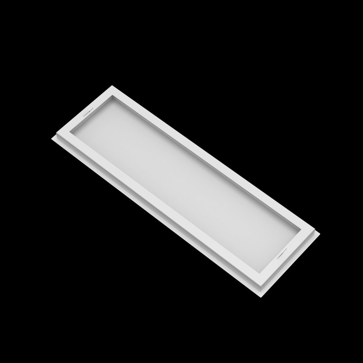 10x32 wall vent cover, back view