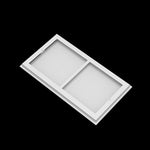 14x26 ceiling vent cover, back view