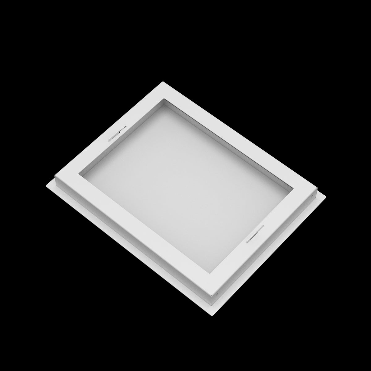 11x14 wall vent cover, back view
